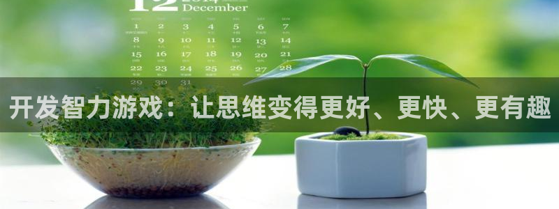 沐鸣2注册登入：开发智力游戏：让思维变得更好、更快、更有趣