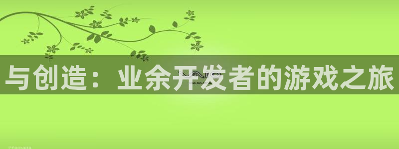 沐鸣娱乐2登录平台官网入口：与创造：业余开发者的游戏之旅